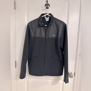 Men’s Lacoste Soft Shell Jacket - Black